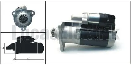 LUCAS - Ağır Vasıta MARŞ MOTORU LUCAS LES0336