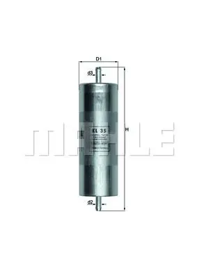 MAHLE FILTRE BENZİN FİLTRESİ MAHLE KL35