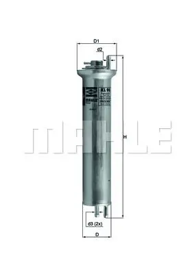 MAHLE FILTRE BENZİN FİLTRESİ MAHLE KL96