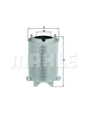 MAHLE FILTRE HAVA FİLTRESİ MAHLE LX1566