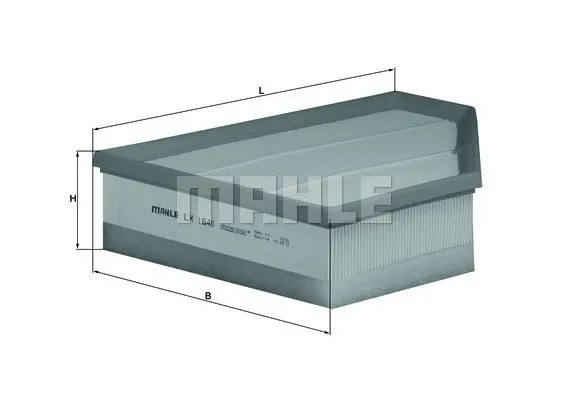 MAHLE FILTRE HAVA FİLTRESİ MAHLE LX1640
