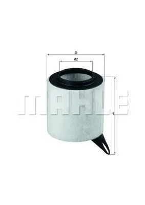 MAHLE FILTRE HAVA FİLTRESİ MAHLE LX1651