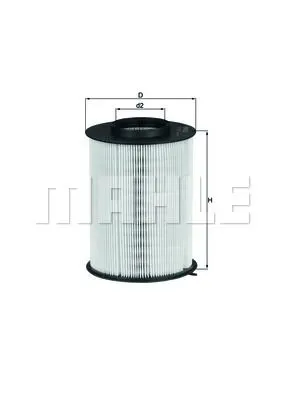 MAHLE FILTRE HAVA FİLTRESİ MAHLE LX1780/3