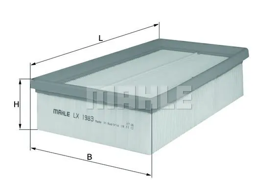 MAHLE FILTRE HAVA FİLTRESİ MAHLE LX1983