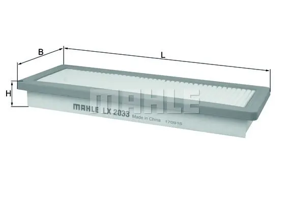 MAHLE FILTRE HAVA FİLTRESİ MAHLE LX2033