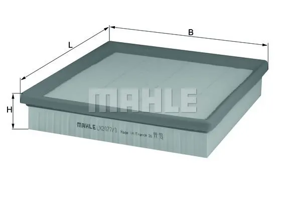 MAHLE FILTRE HAVA FİLTRESİ MAHLE LX2077/3