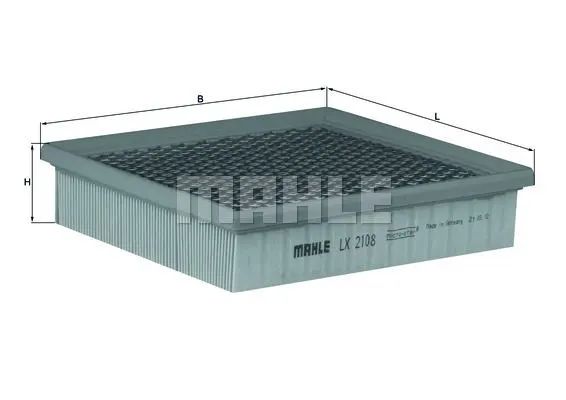 MAHLE FILTRE HAVA FİLTRESİ MAHLE LX2108