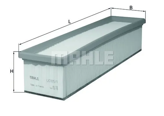 MAHLE FILTRE HAVA FİLTRESİ MAHLE LX3105/1