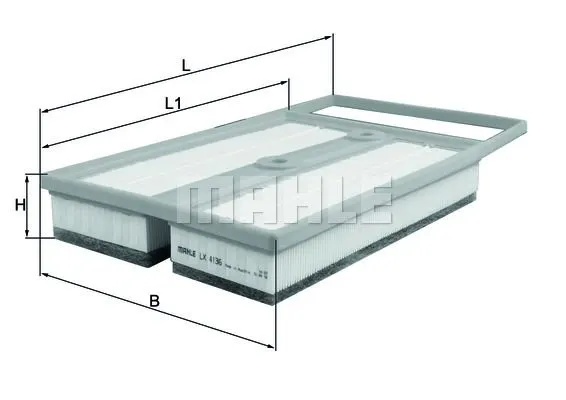 MAHLE FILTRE HAVA FİLTRESİ MAHLE LX4136
