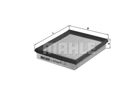 MAHLE FILTRE HAVA FİLTRESİ MAHLE LX523