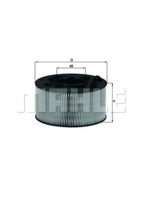 MAHLE FILTRE HAVA FİLTRESİ MAHLE LX759
