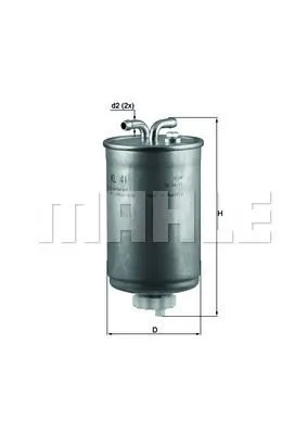 MAHLE FILTRE MAZOT FİLTRESİ MAHLE KL41