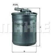 MAHLE FILTRE MAZOT FİLTRESİ MAHLE KL494