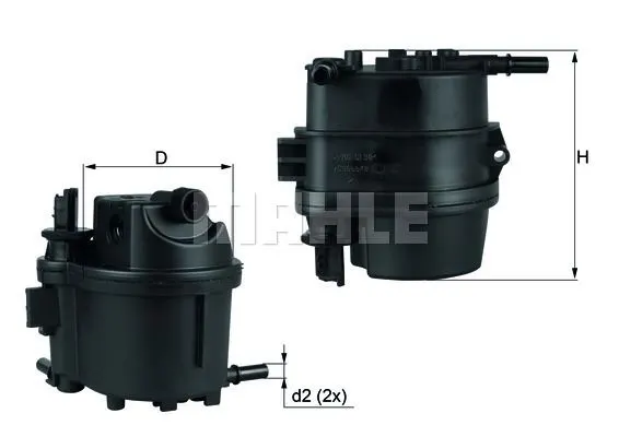 MAHLE FILTRE MAZOT FİLTRESİ MAHLE KL779