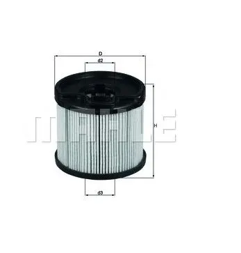 MAHLE FILTRE MAZOT FİLTRESİ MAHLE KX87DECO