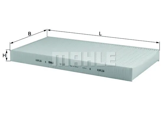 MAHLE FILTRE POLEN FİLTRESİ MAHLE LA117