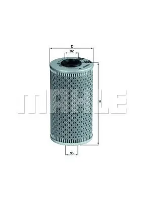 MAHLE FILTRE YAĞ FİLTRESİ MAHLE OX103D