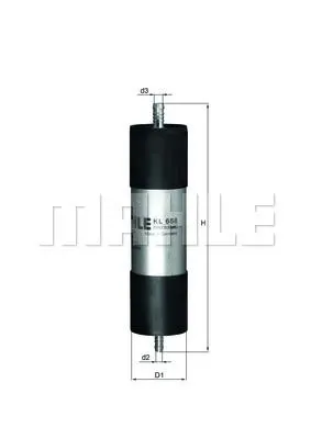 MAHLE FILTRE YAKIT FİLTRESİ MAHLE KL658