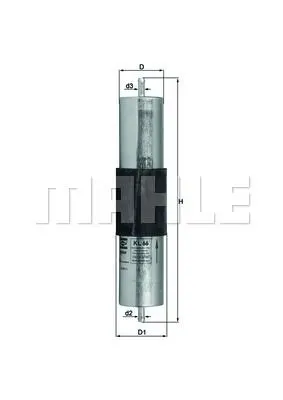 MAHLE FILTRE YAKIT FİLTRESİ MAHLE KL66
