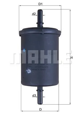 MAHLE FILTRE YAKIT FİLTRESİ MAHLE KL72