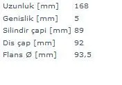 MAHLE MOTOR GÖMLEK MAHLE 021WV3400