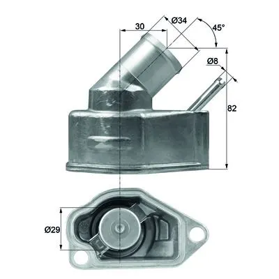 MAHLE TERMOSTAT TERMOSTAT MAHLE TI1092