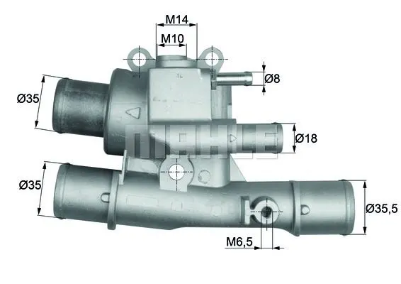 MAHLE TERMOSTAT TERMOSTAT MAHLE TI12488