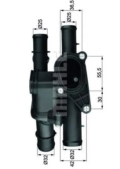 MAHLE TERMOSTAT TERMOSTAT MAHLE TM1105