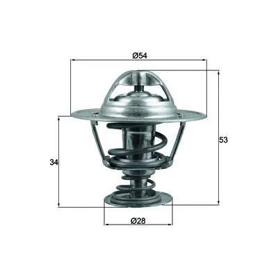 MAHLE TERMOSTAT TERMOSTAT MAHLE TX20388D