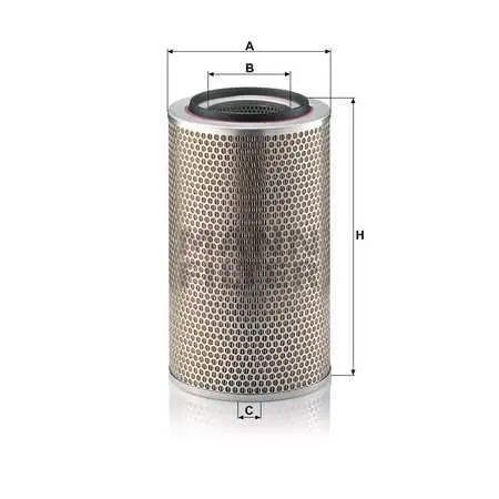 MANN - Ağır Vasıta HAVA FİLTRESİ MANN C23440/2
