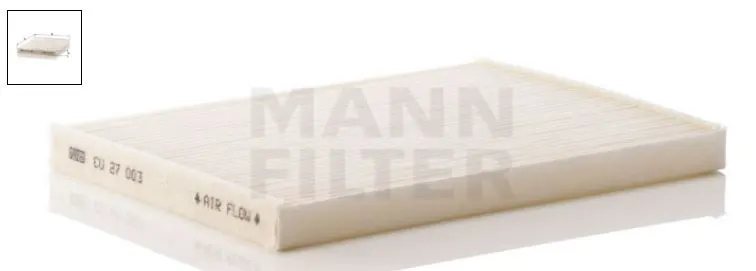 MANN - Ağır Vasıta POLEN FİLTRESİ MANN CU27003