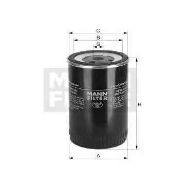 MANN - Ağır Vasıta YAKIT FİLTRESİ MANN WK950/3