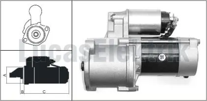MARŞ MOTORU LUCAS 619 241 00