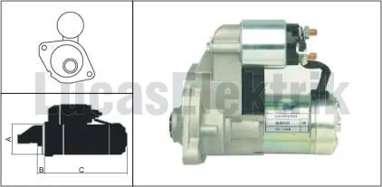 MARŞ MOTORU LUCAS LES0131