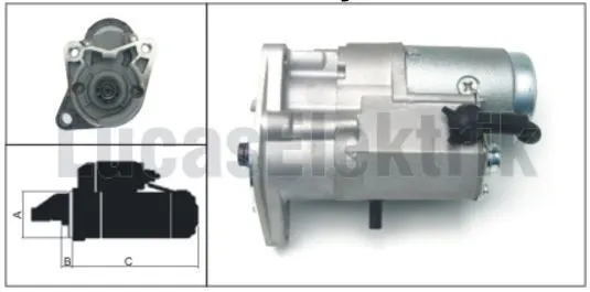 MARŞ MOTORU LUCAS LES0211