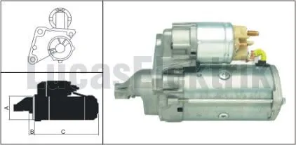 MARŞ MOTORU LUCAS LES0246