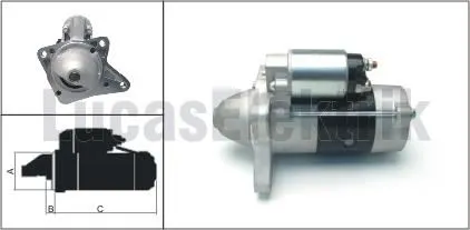MARŞ MOTORU LUCAS LES0285