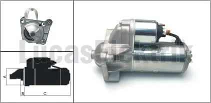 MARŞ MOTORU LUCAS LES0291