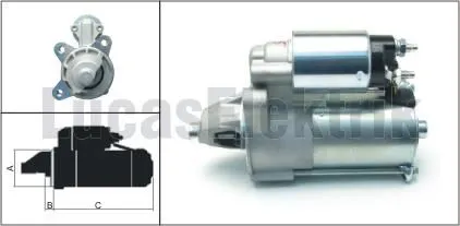 MARŞ MOTORU LUCAS LES0305
