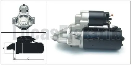 MARŞ MOTORU LUCAS LES0309