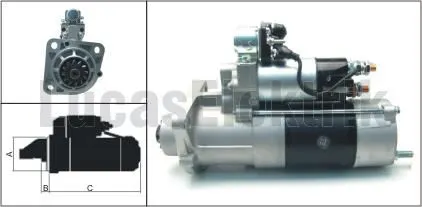 MARŞ MOTORU LUCAS LES0333