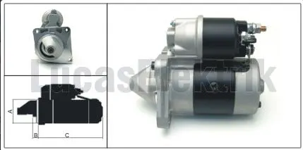 MARŞ MOTORU LUCAS LES0347