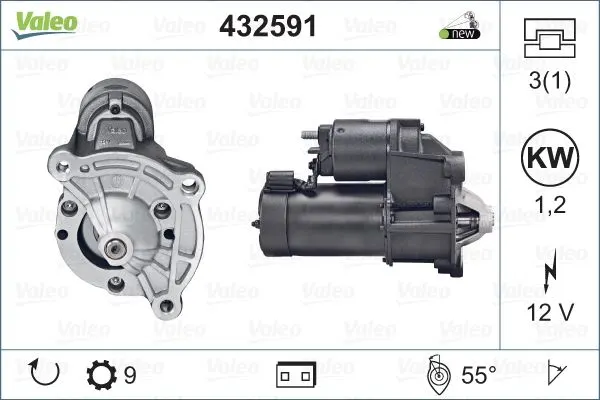 MARŞ MOTORU VALEO 432591