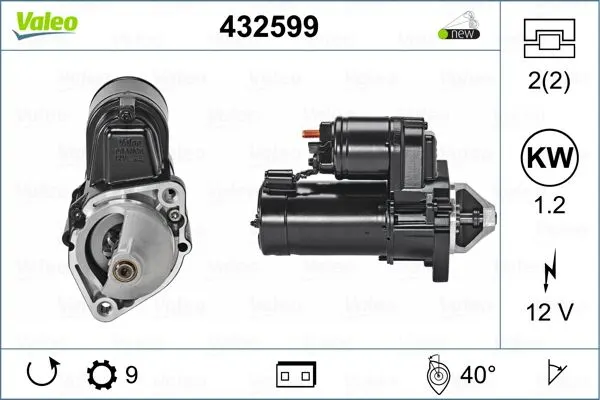 MARŞ MOTORU VALEO 432599