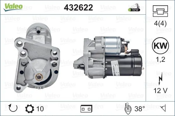 MARŞ MOTORU VALEO 432622