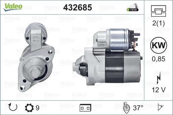 MARŞ MOTORU VALEO 432685