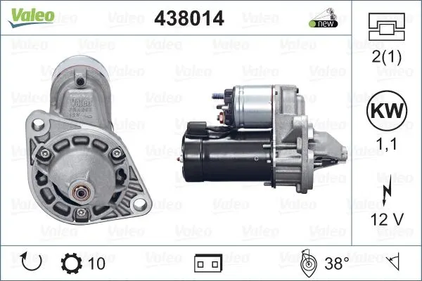 MARŞ MOTORU VALEO 438014