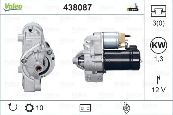 MARŞ MOTORU VALEO 438087