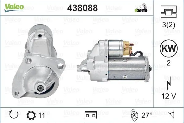 MARŞ MOTORU VALEO 438088
