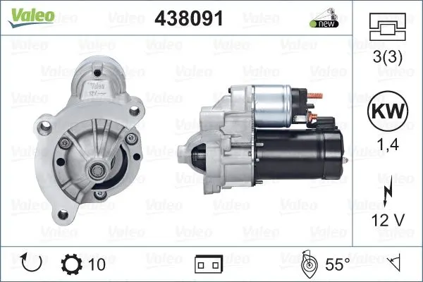 MARŞ MOTORU VALEO 438091